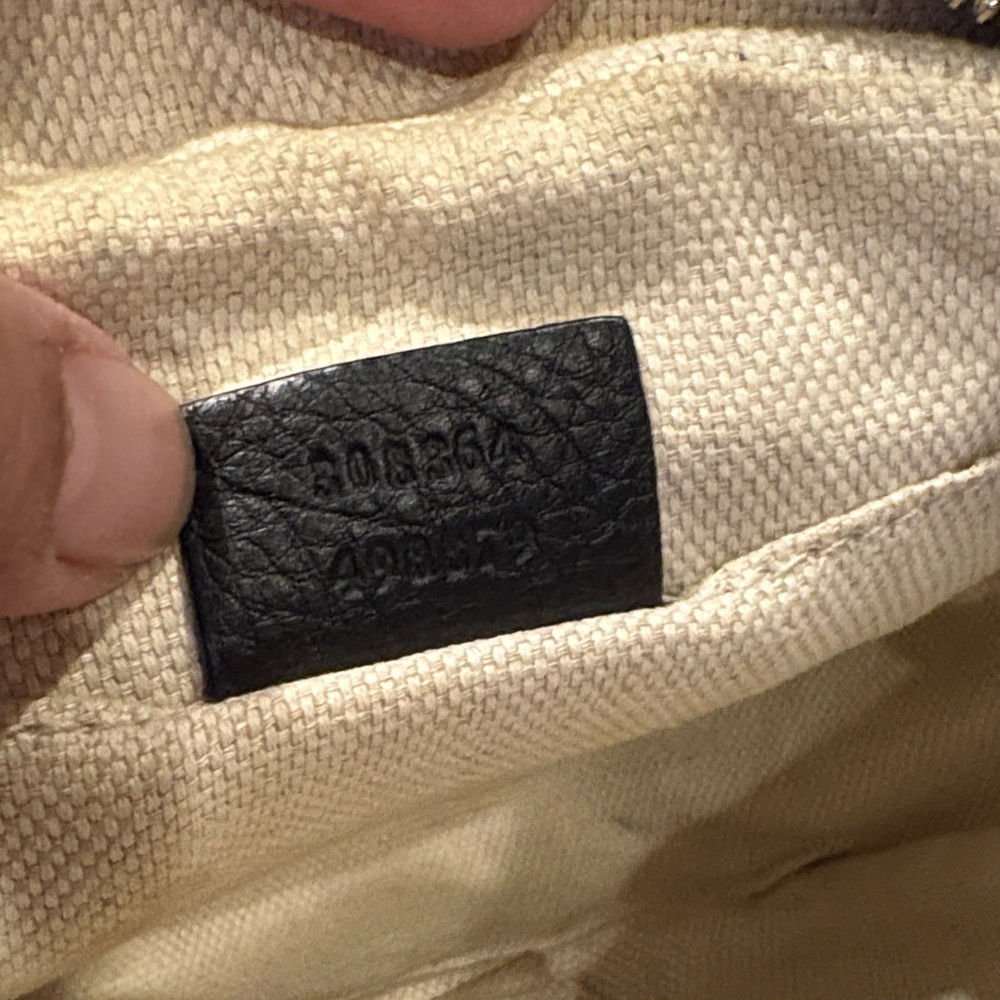 Gucci Soho Crossbody Bag- Black Leather - Picture 10 of 10